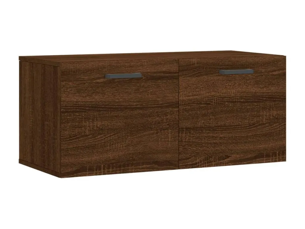 Armario de pared Mueblesclasic ingeniería marrón Mueblesclasic 80x36.5x35 cm