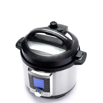 3 Quart Programmable Cooker, Stainless Steel, 16 in 1, Silver, Touch Control, UL Certified
