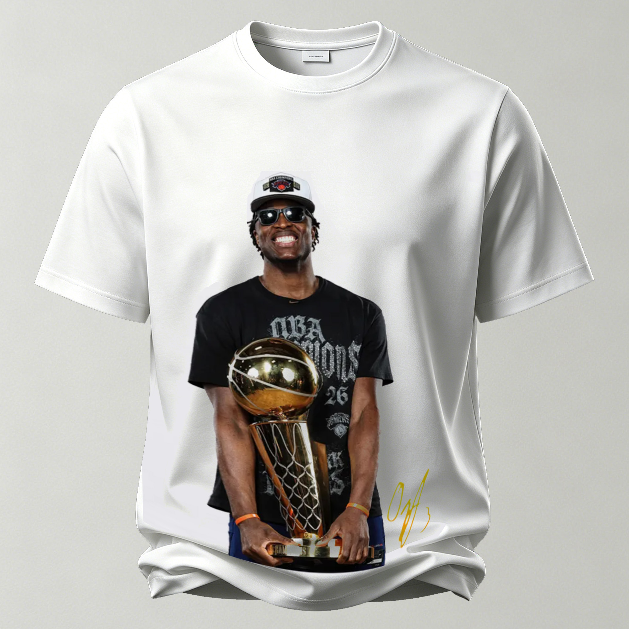 Golden Trophy Champions Sporter Printed Unisex Oversized T-shirt