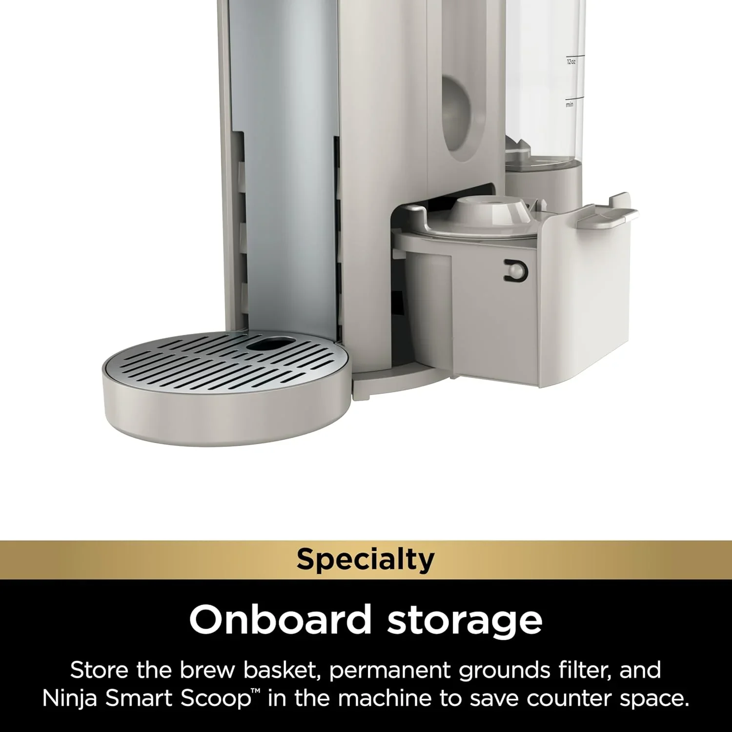 Ninja Coffee Maker Single Cup Brews with pods and grounds K-Cup compatible 4 brewing methods