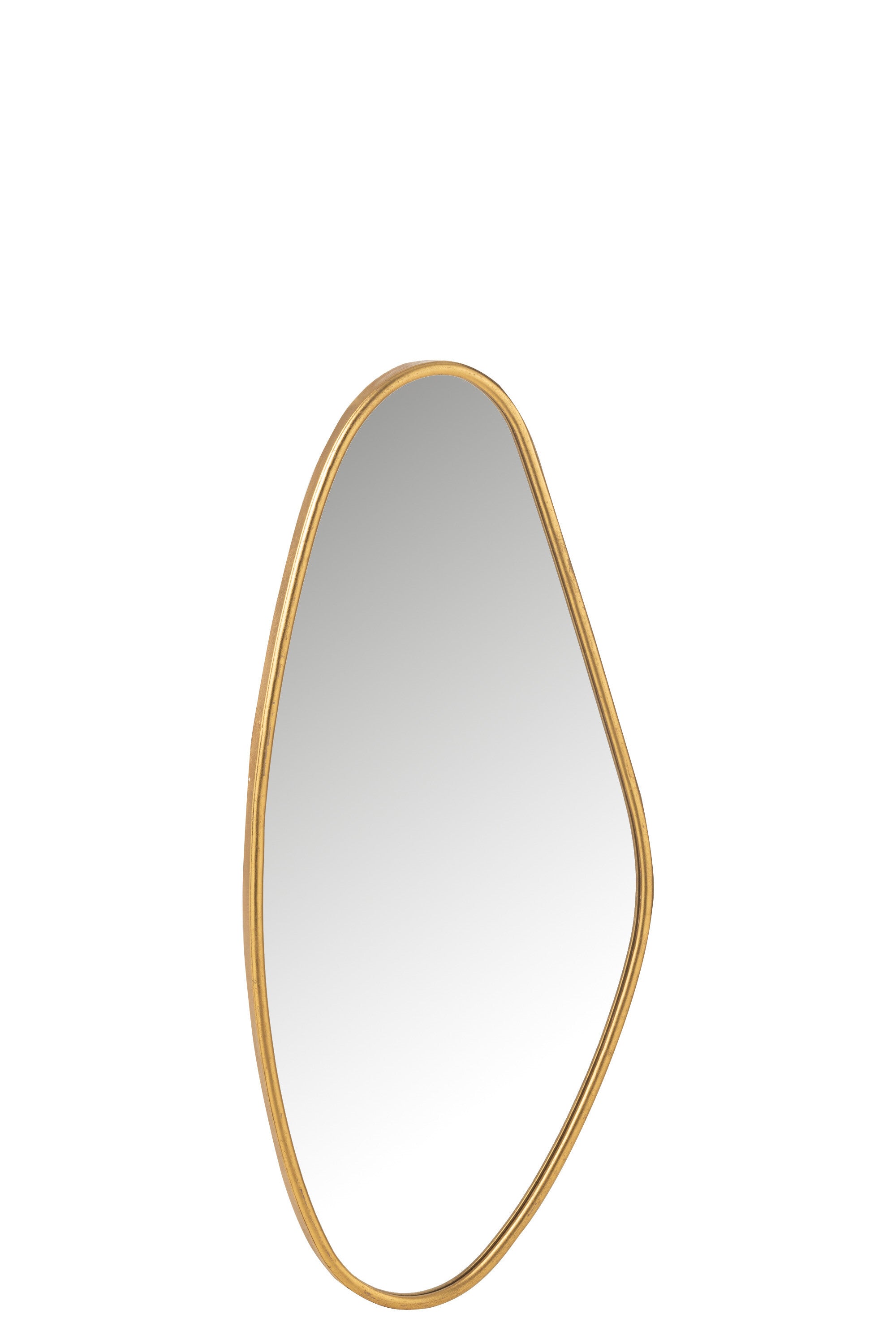 J-Line spiegel Abstract - glas - goud - small - 33 x 73 cm