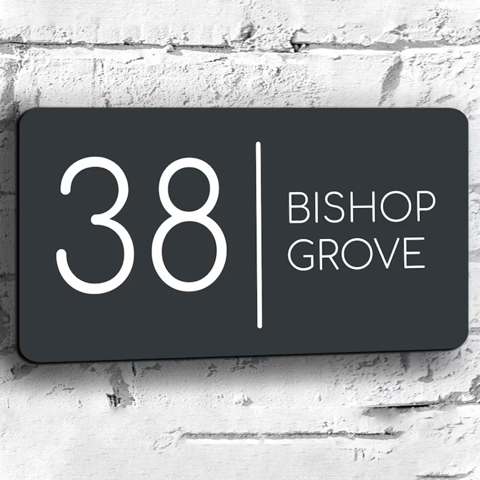 1.3mm Black to White Two-Tone Acrylic Sheet (4pcs)