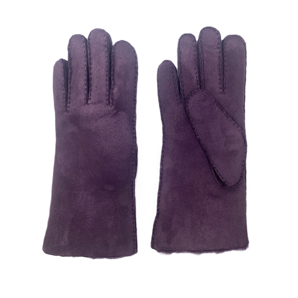 Milona - Gants Mouton - Violet Medusa