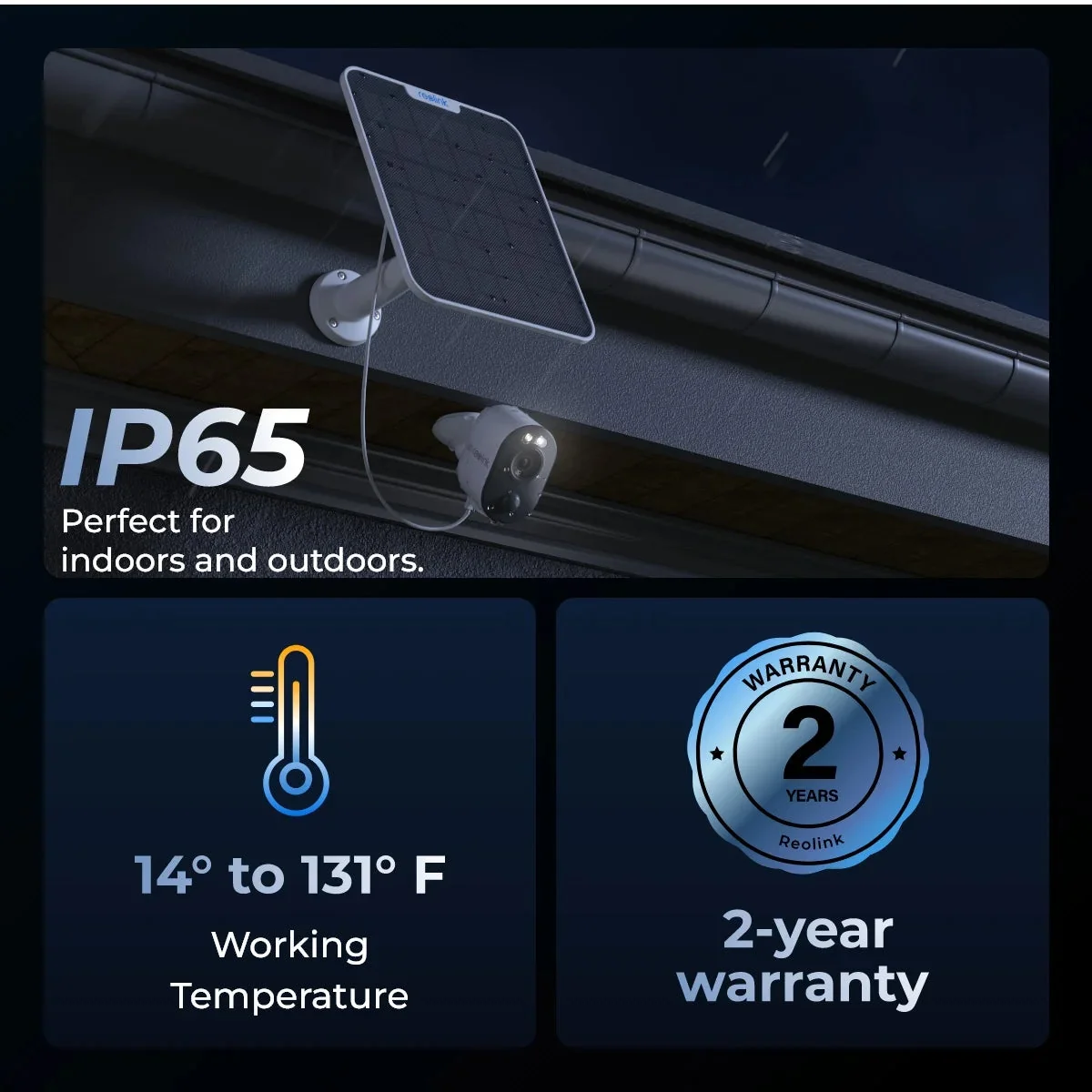 Reolink Argus Series 4K 8MP Battery/Solar-Powered Standalone WiFi Camera With Color Night Vision - Argus 3 Ultra - Image 8 Reolink Argus Series 4K 8MP Battery/Solar-Powered Standalone WiFi Camera With Color Night Vision - Argus 3 Ultra - Image 8