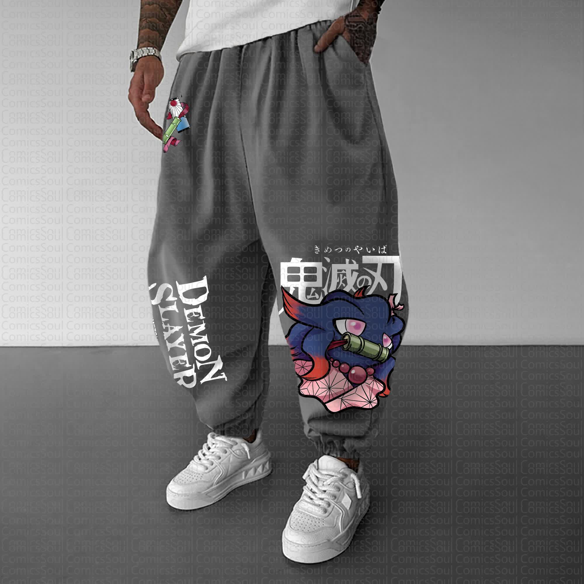 Unisex Anime Inspired Vintage Pants丨Comicssoul X Comicssoul