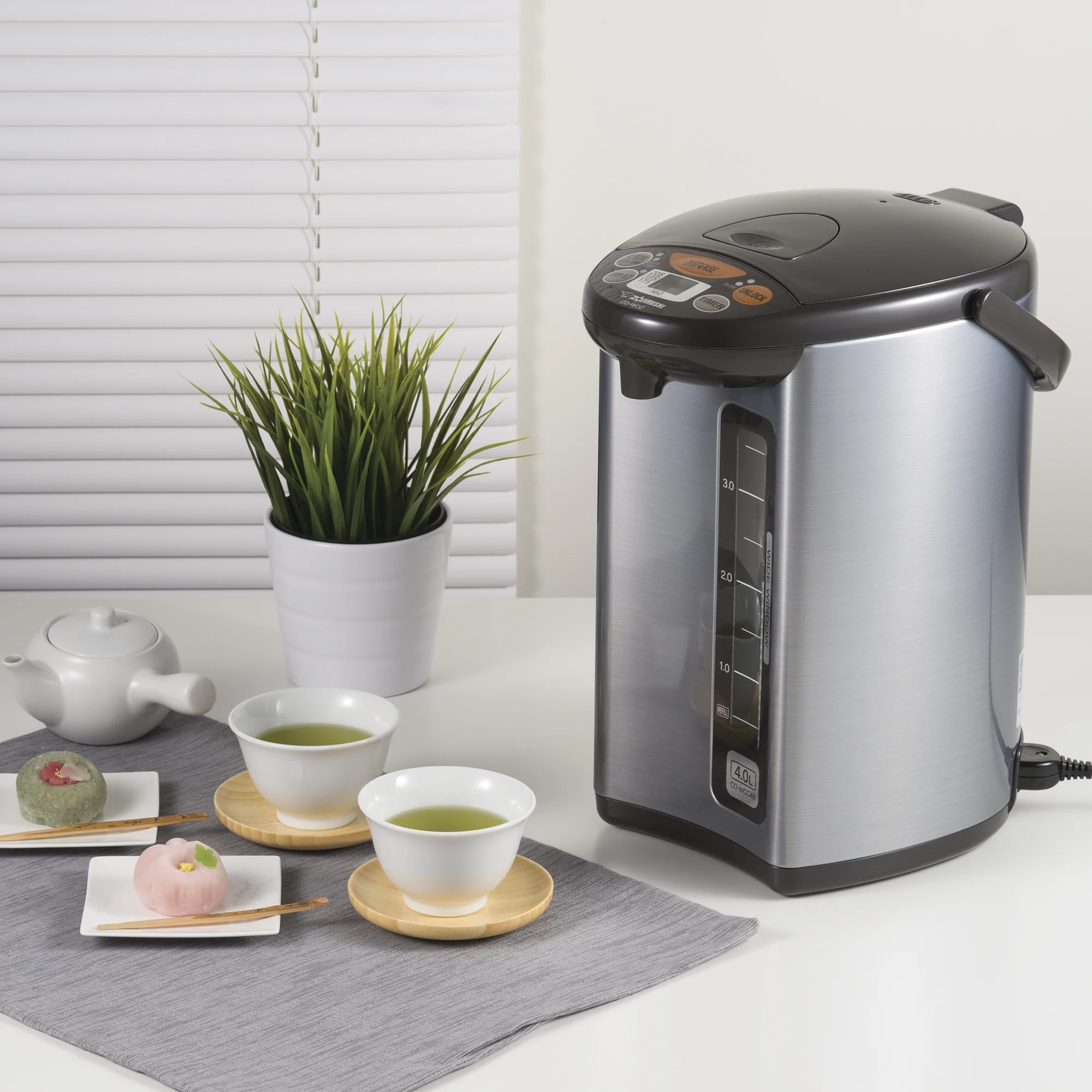 Zojirushi CD-WCC40TS Micom Water Boiler & Warmer - Image 10