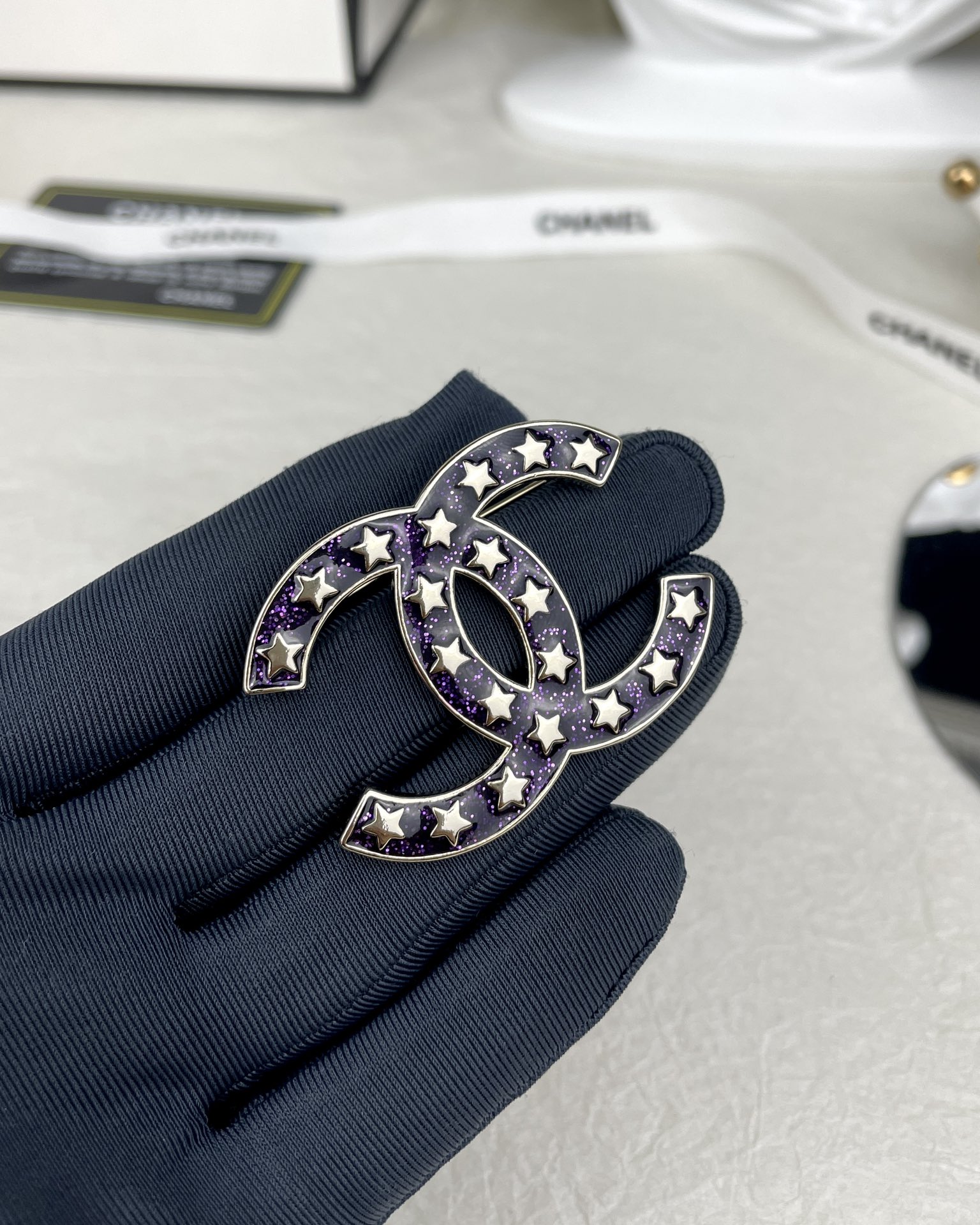 Chanel Star Enamel Coco Brooch - Original Replica Club