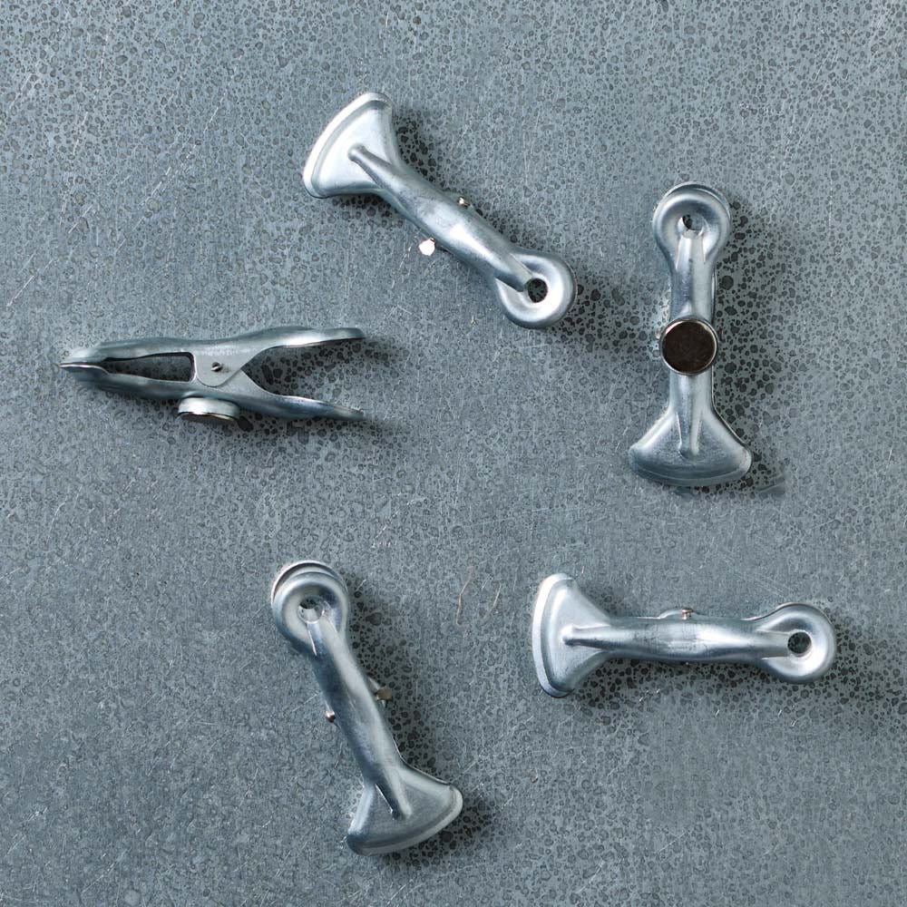 Lot de 5 pinces magnetiques