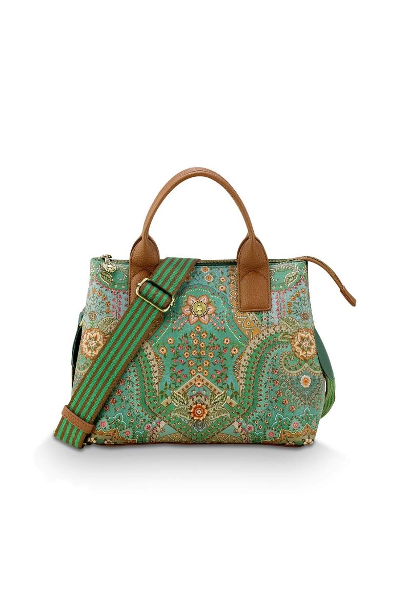 Shoulder Bag Fia Medium Jabali Green