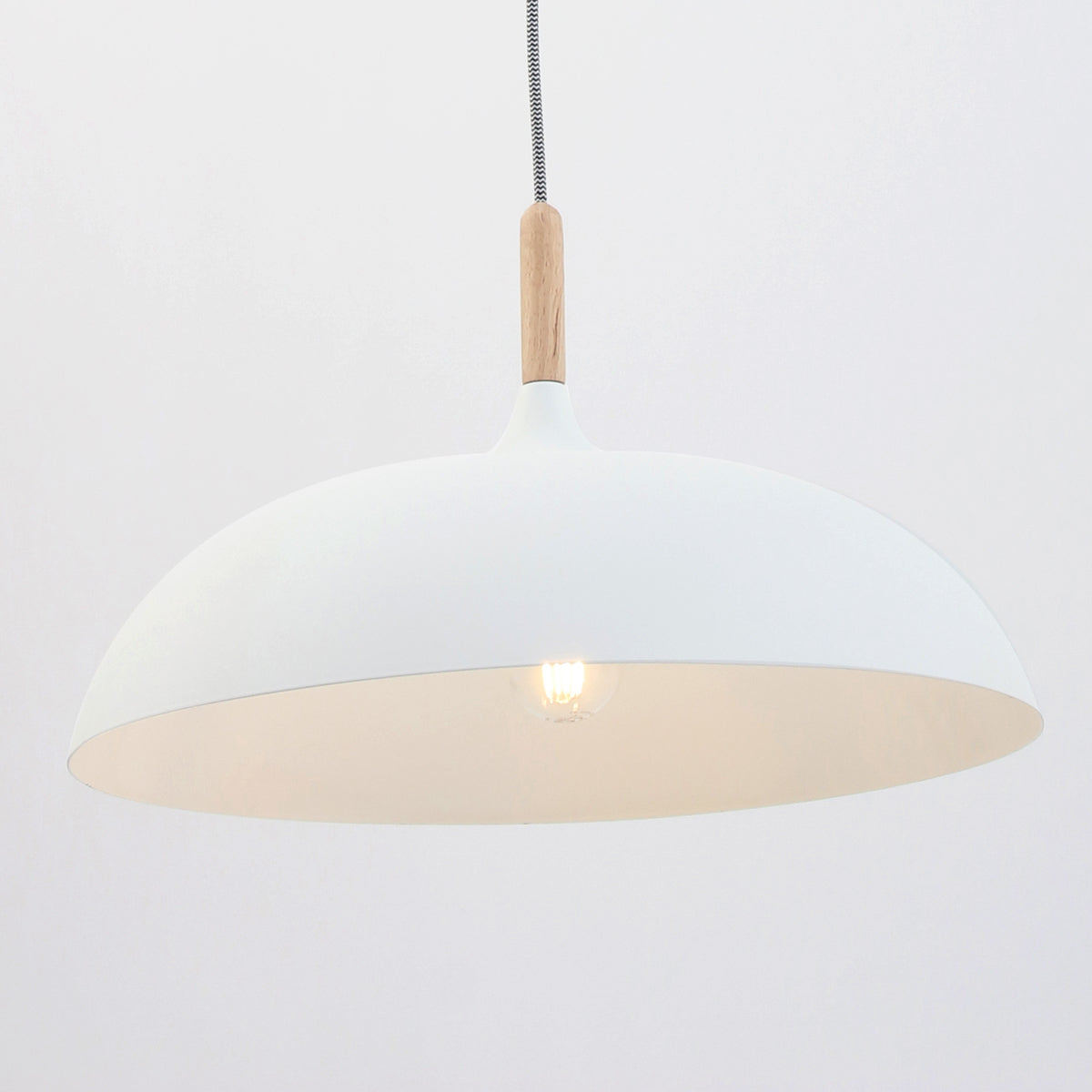 Mexlite Hanglamp Wit Ø 45cm E27 Fitting