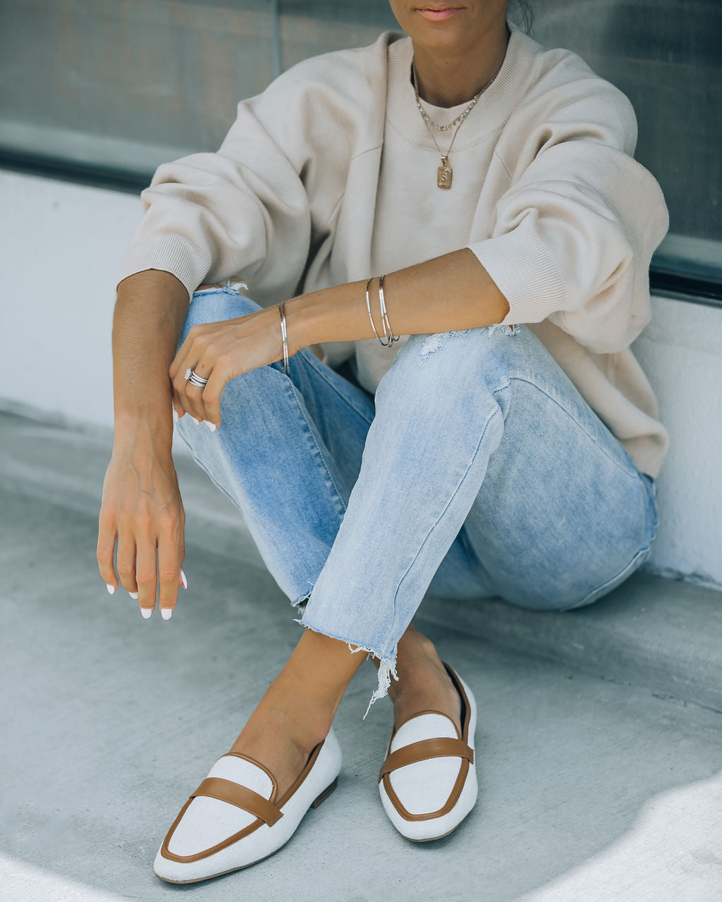 Letty Canvas Loafers - Se7enfashion