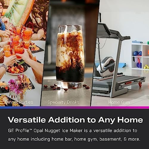 GE Profile Opal 2.0 XL with 1 Gallon Tank Chewable Crunchable Countertop Nugget Ice Maker