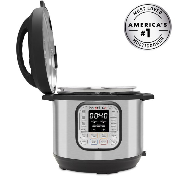 Instant Pot DUO Plus 8 Qt 9-in-1 Multi- Use Programmable Pressure Cooker, Slow Cooker, Rice Cooker, Yogurt Maker, Egg Cooker, Saut��, Steamer, Warmer, and Sterilizer