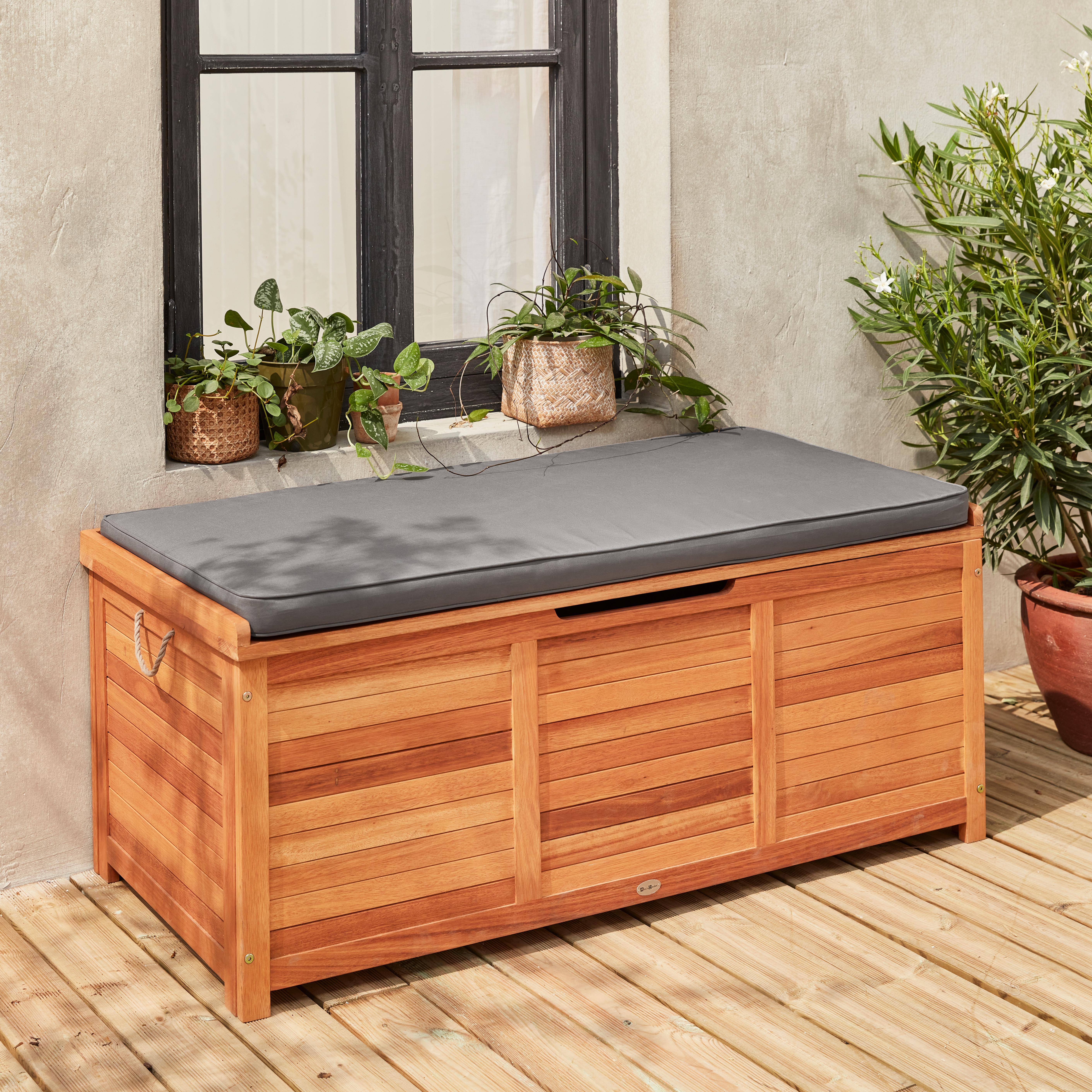 Caja - Baúl de madera de 200L