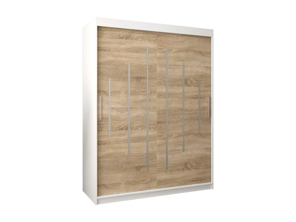 ARMARIO Andreuworldcasa DE PUERTAS CORREDERAS 200/150/62 2 puertas (blanco/Andreuworldcasa)