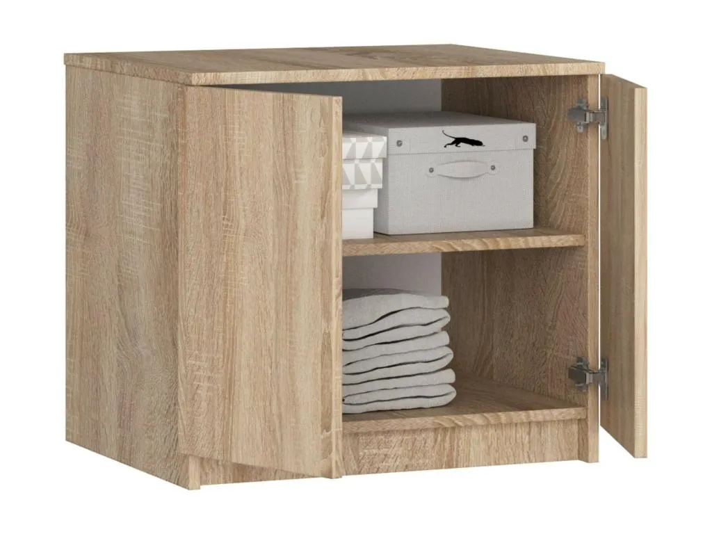 Módulo superior de armario Boverdeco S60 Boverdeco 60 cm 2 puertas color Boverdeco mate 2 estantes 60x51x55 cm