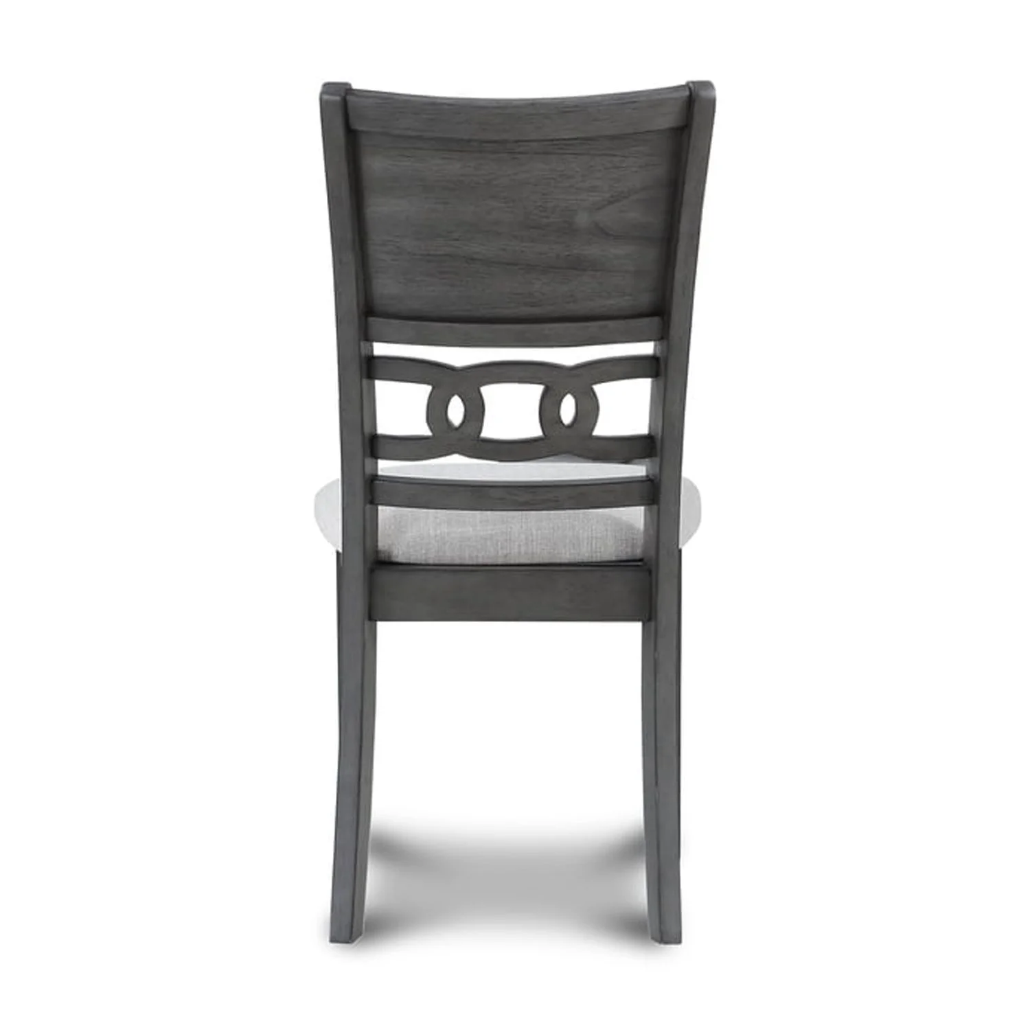 New Classic Gia 3 Piece Contemporary Rubberwood Dining Table Set, Gray - Image 10