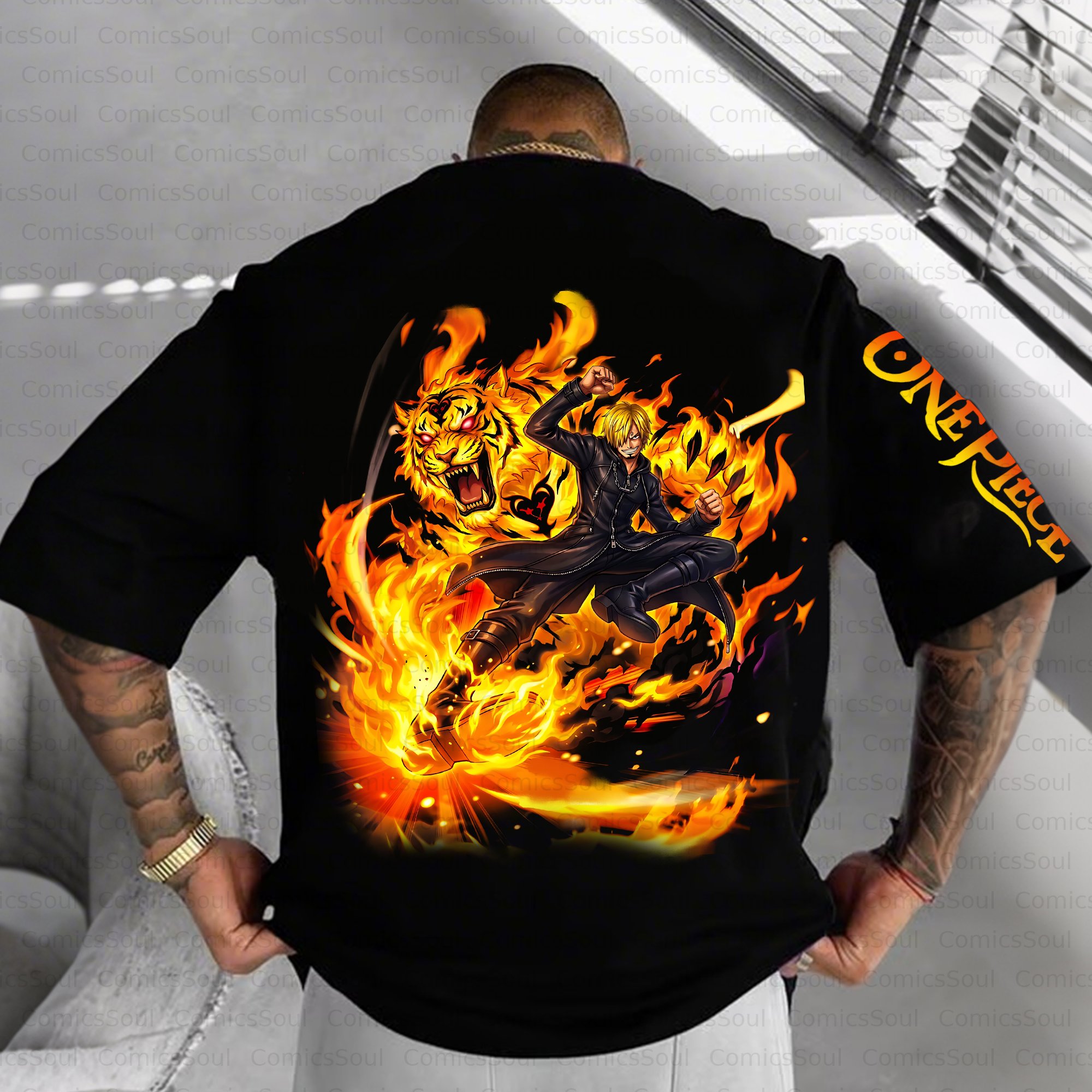 Unisex Anime Inspired Vintage T-Shirt