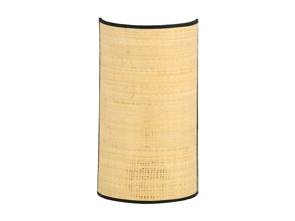 Lámpara de Pared Aston, Beige, 18x32x8 cm, Casaplu