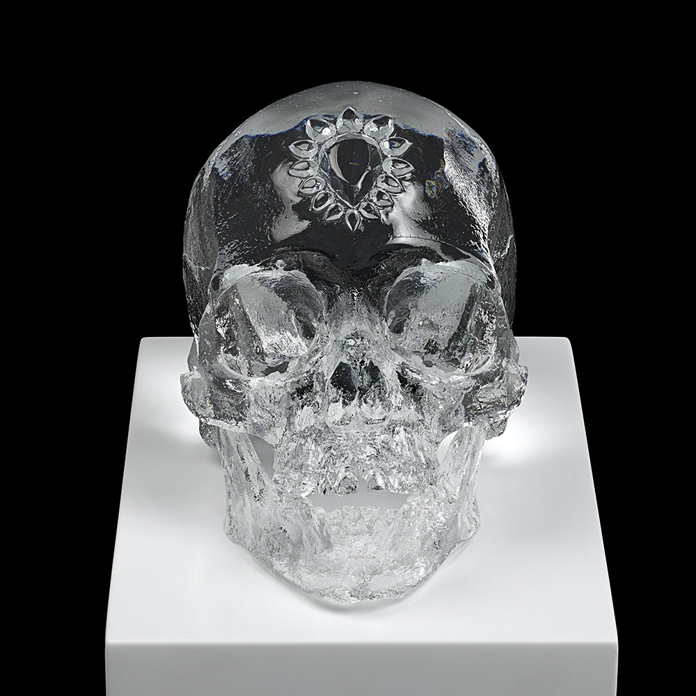 ETERNAL SLEEP DAMIEN HIRST & LALIQUE 2017 - CRISTAL INCOLORE, TECHNIQUE DE LA CIRE PERDUE