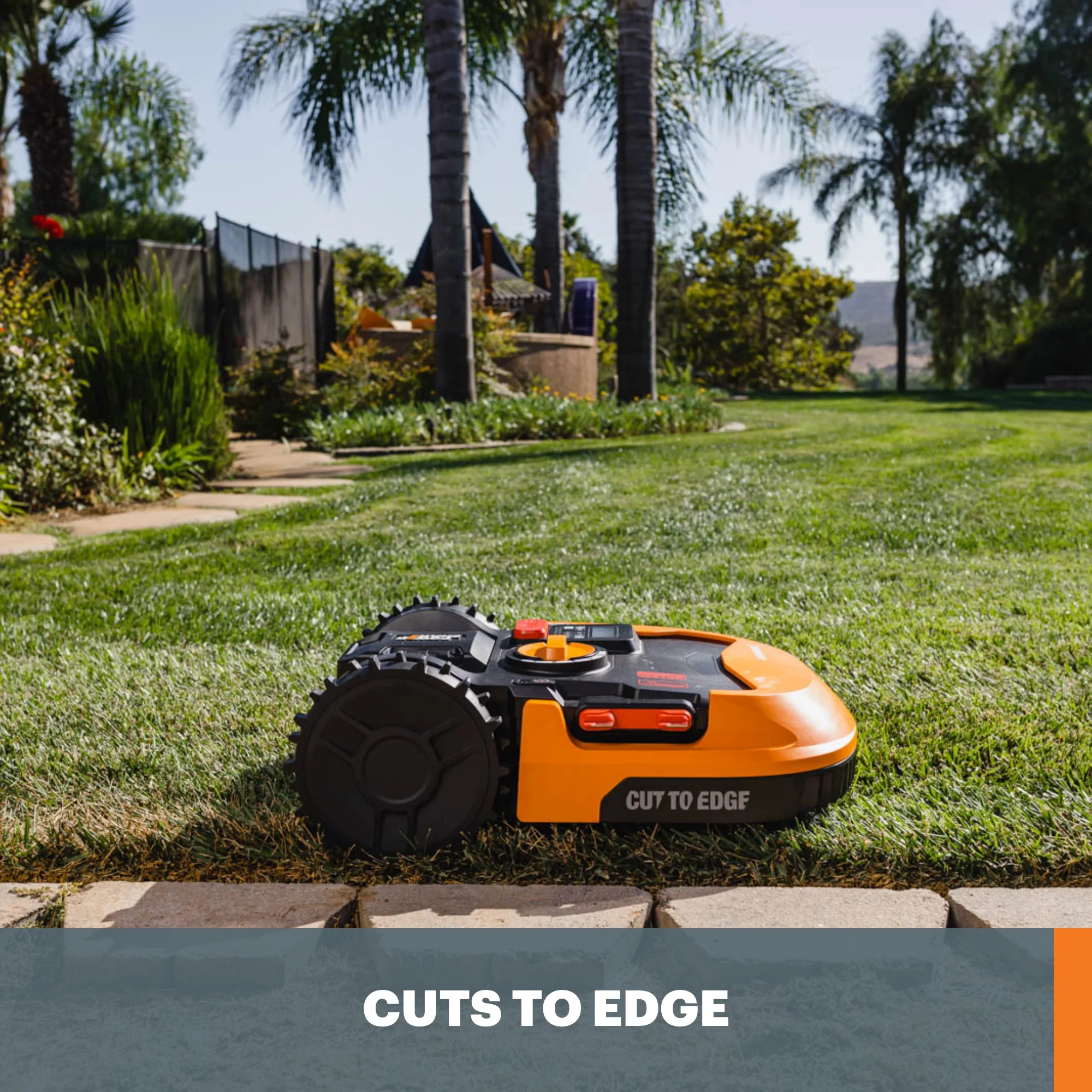 Worx WR165 Landroid S 20V 2.0Ah Robotic Lawn Mower (1/8 Acre) (Battery & Charger Included) - Image 8