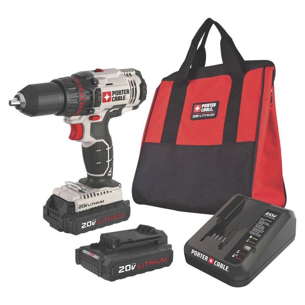 Porter Cable Pcc601 1/2" Cordless Drill Driver(One Size)