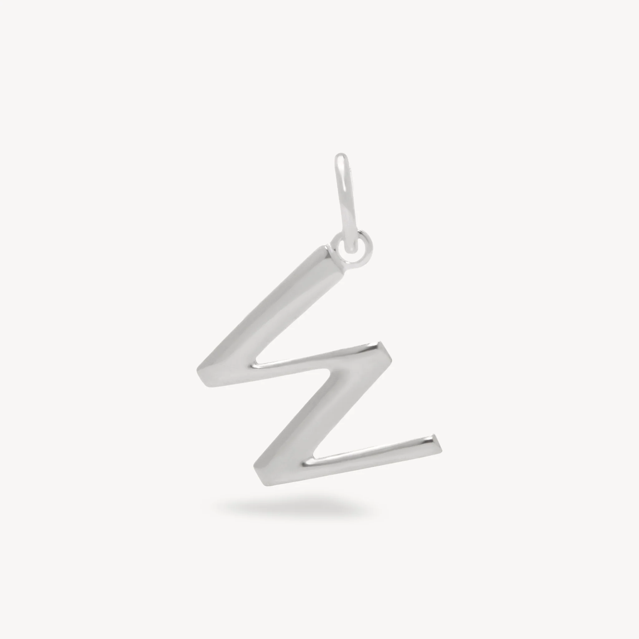 Sterling Silver Letter Charm