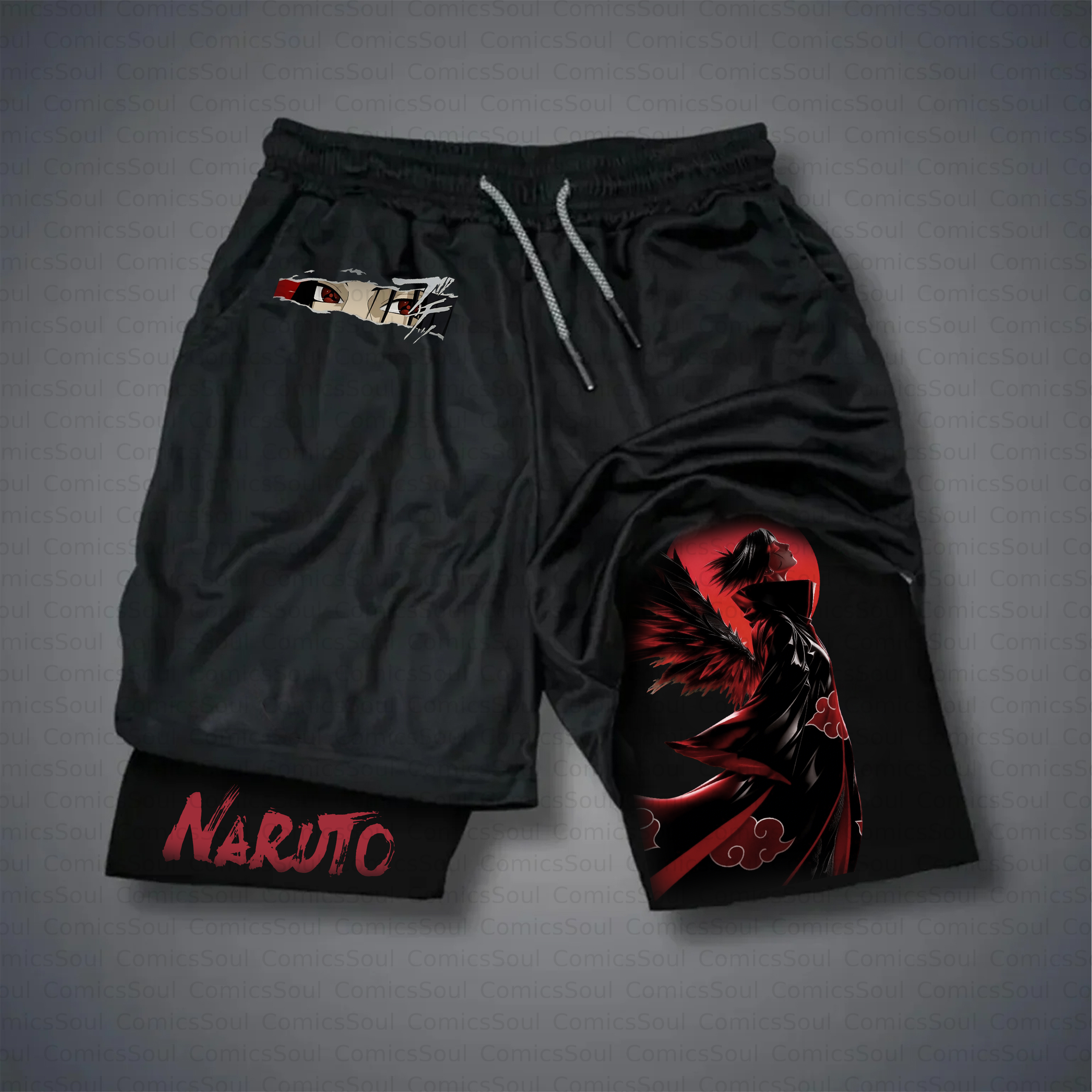 Unisex Casual Anime Style Shorts