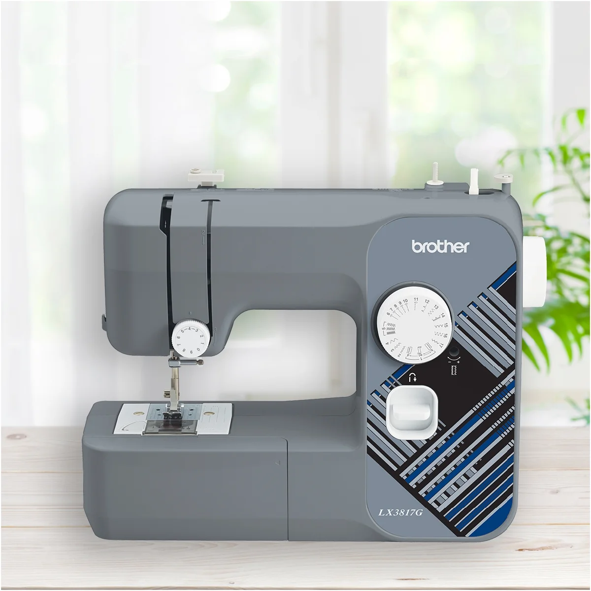 Brother LX3817- Beginner Sewing Machine, 17 Stiches - Image 34