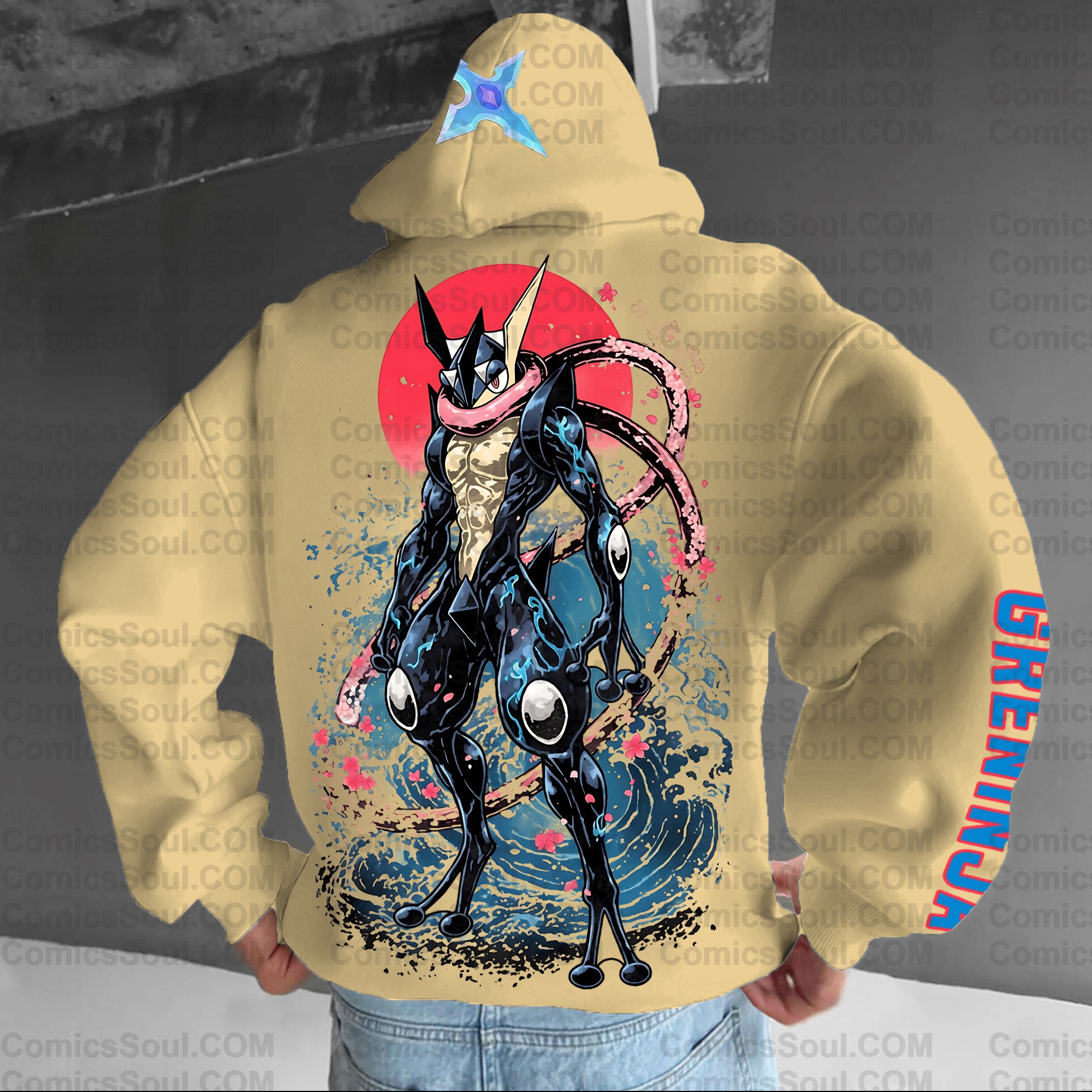 (Plus Velvet)Unisex Anime Graphic Streetwear Vintage Hoodie