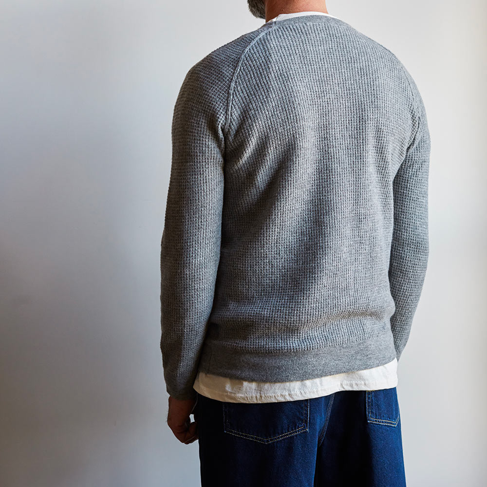 Merci - Pull en laine - Gris