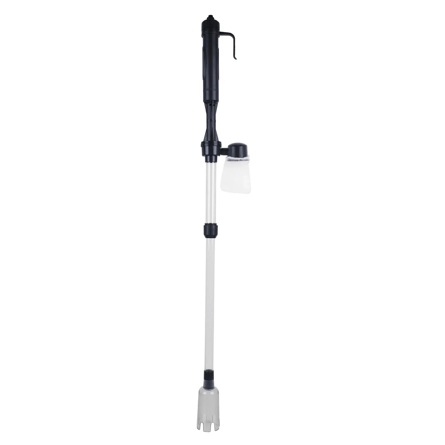 Battery Operated Aquarium Vacuum Gravel Cleaner Portable Fish Tank Cleaner Siphon Pump
