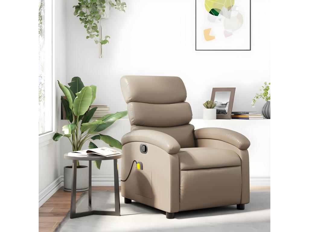 Sillón de masaje reclinable Luzssnh Polipiel