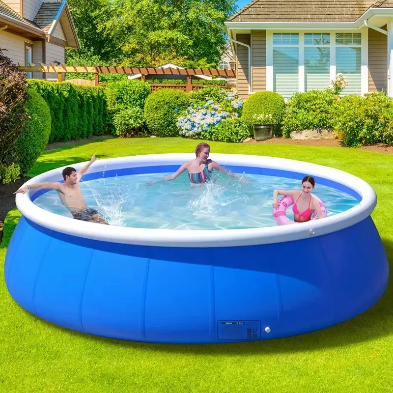 Inflatable swimming pool 244*63 butterfly inflatable coil mesh pool - Image 5