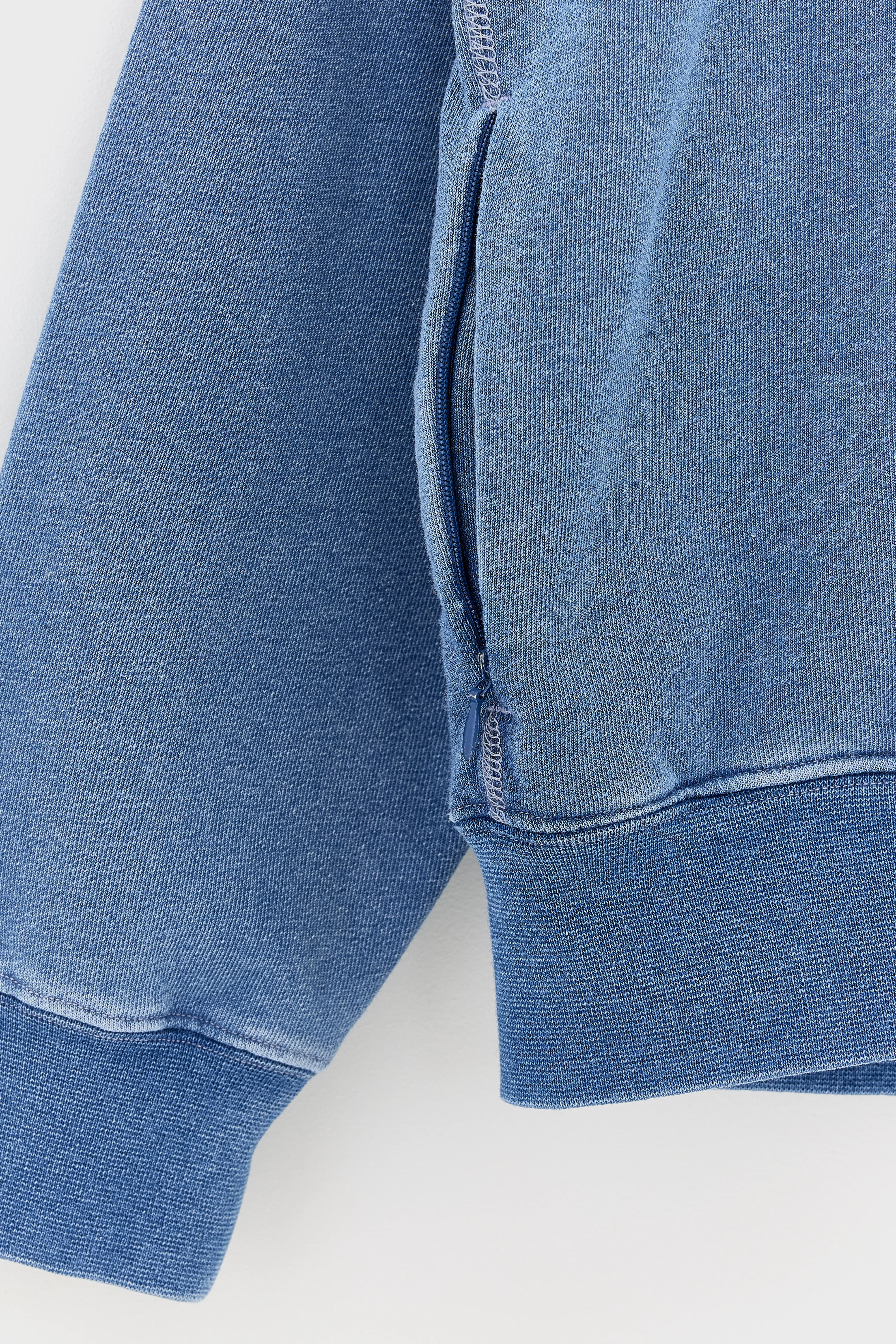 Bellerose Fieko zipped hoodie (261 / B / BLUE JEANS)