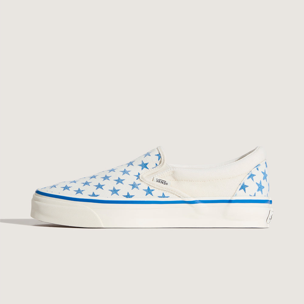 Vans - Classic Slip-On 98 Stars - Bleu & Marshmallow