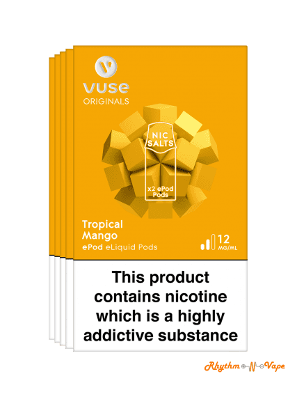 vuse epod tropical mango nic salts e-liquid pods Smok G Priv 4 Vape Kit