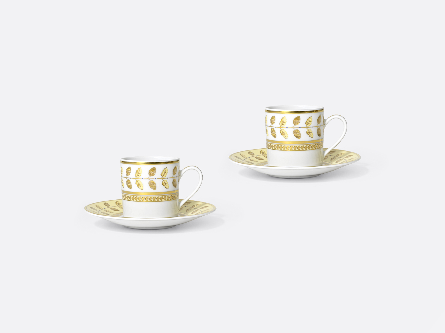 Coffret de Tasse et soucoupe expresso 6 cl Constance Jaune