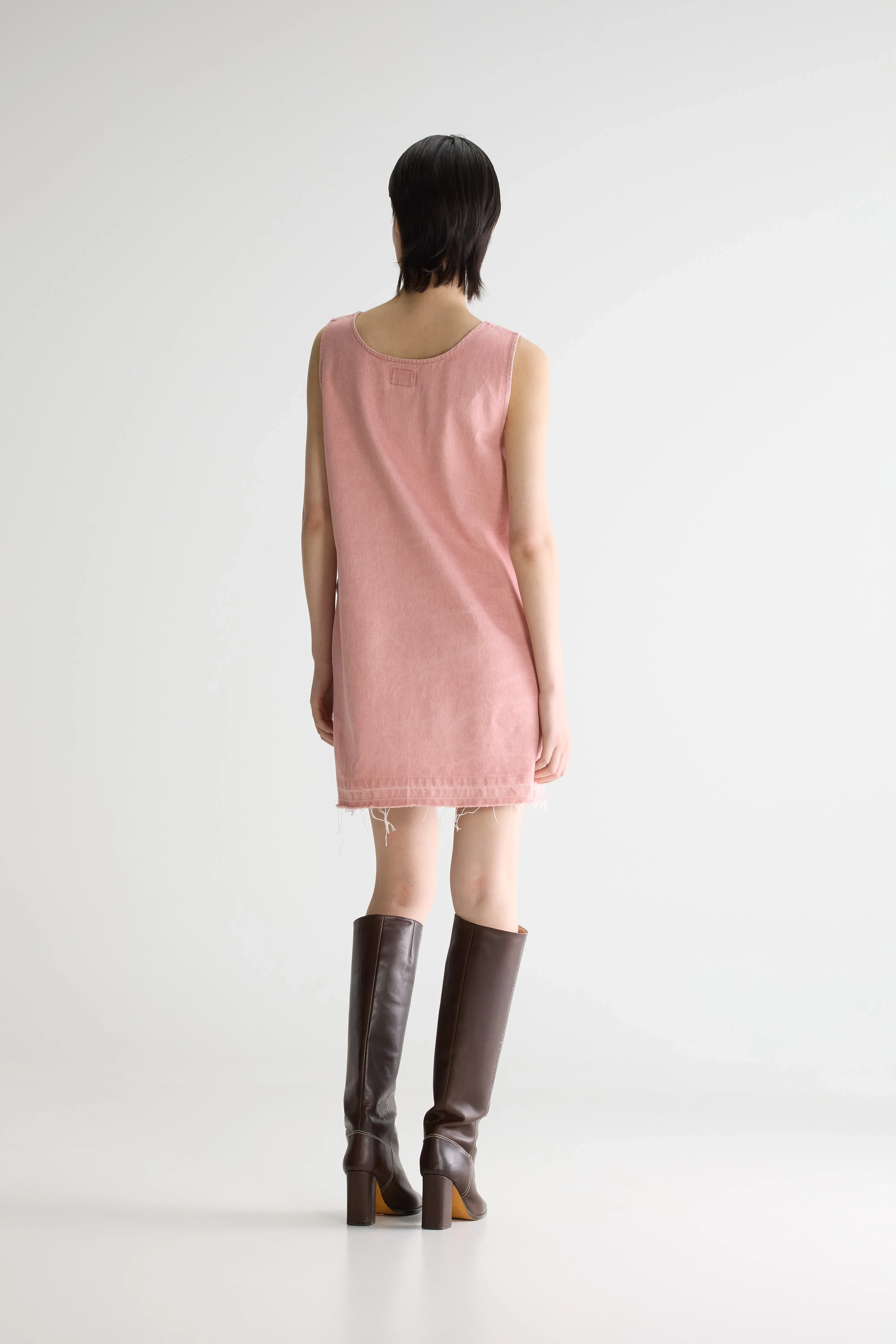 Bellerose Junie denim mini dress (261 / W / VNTG STONE WASH)