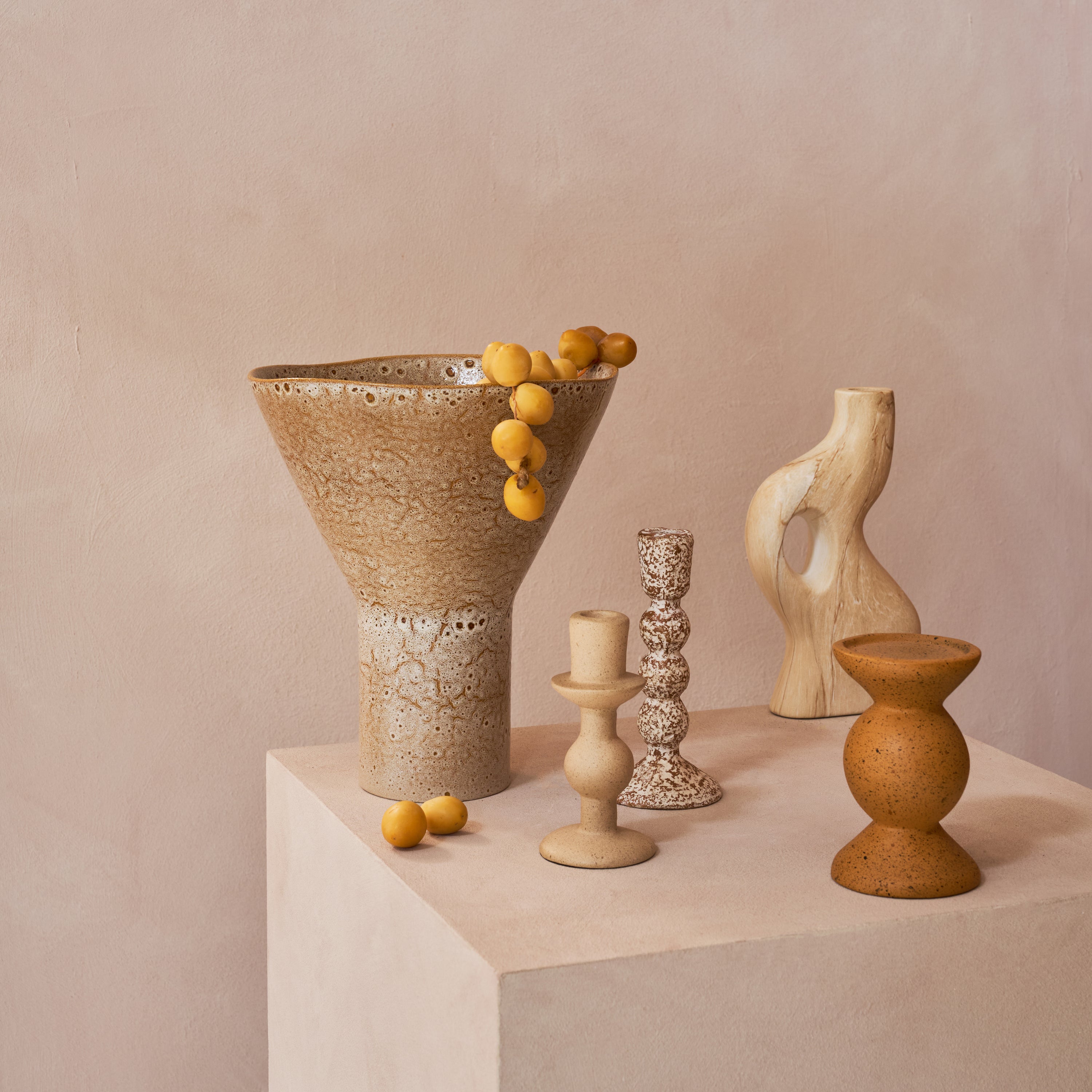 Urban Nature Culture Vaas Yaro - Beige