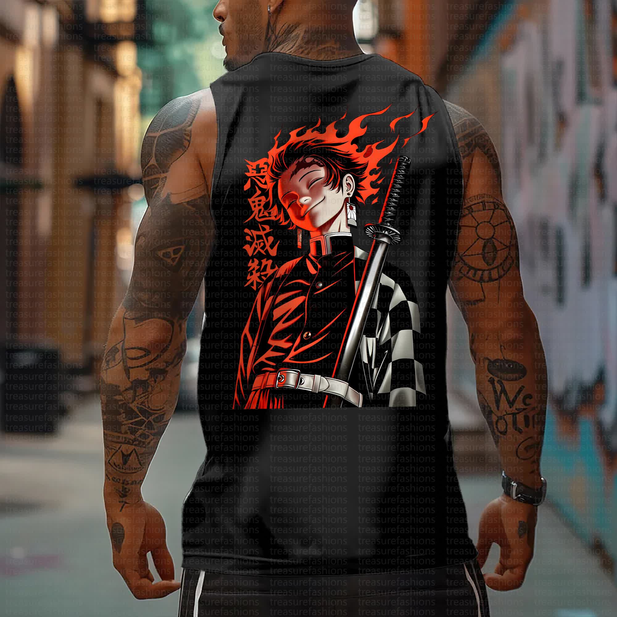Unisex “Comicssoul” Casual Anime  Tank Top