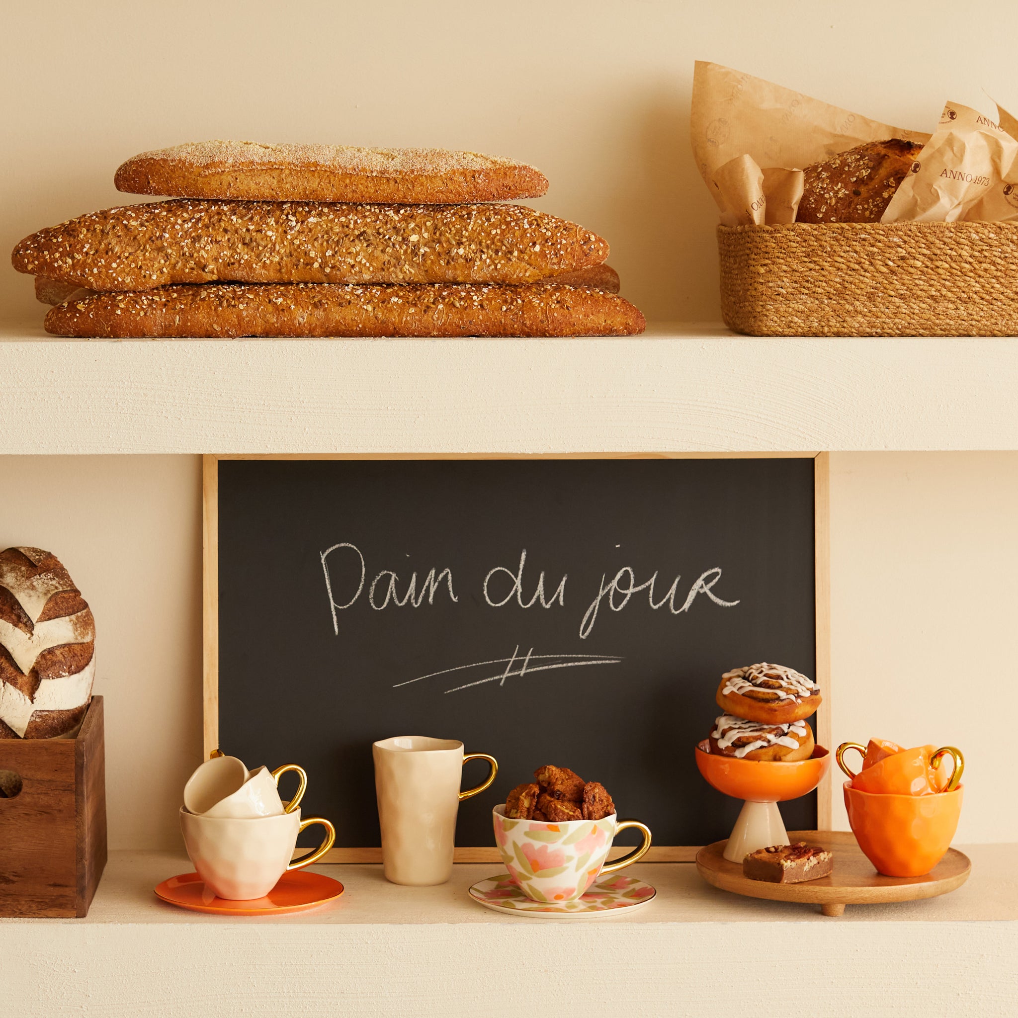 Urban Nature Culture Good Morning Cappuccino / Theekop - Carrot - 4 st