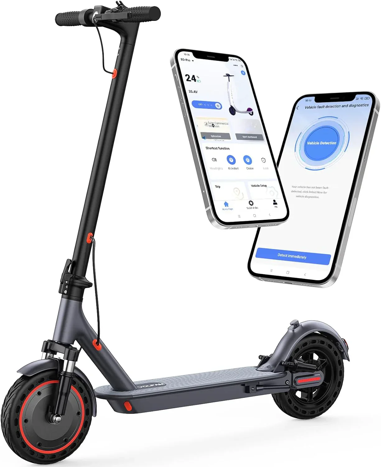 Electric Scooter 350W/500W Powerful Motor 8.5