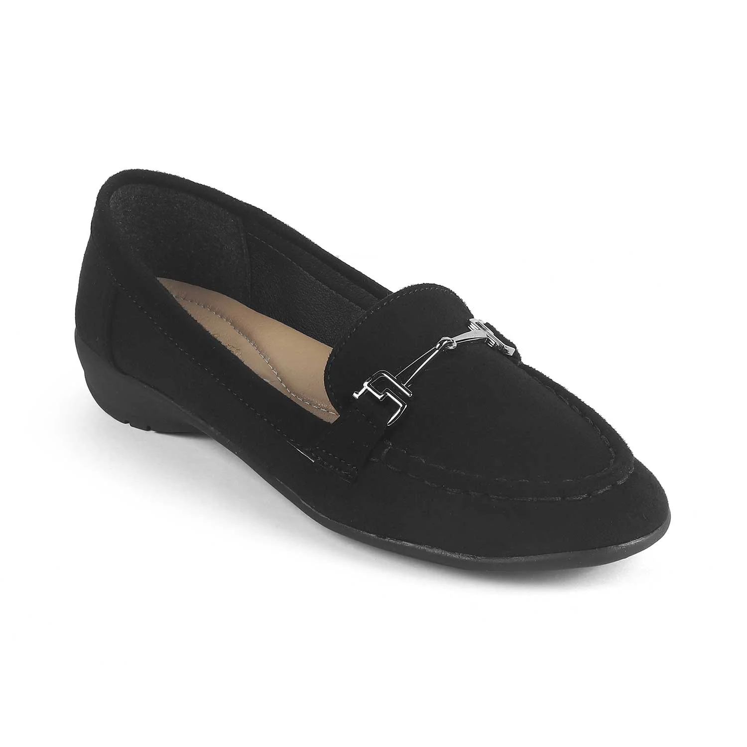 Angie Black Women's Casual Loafers