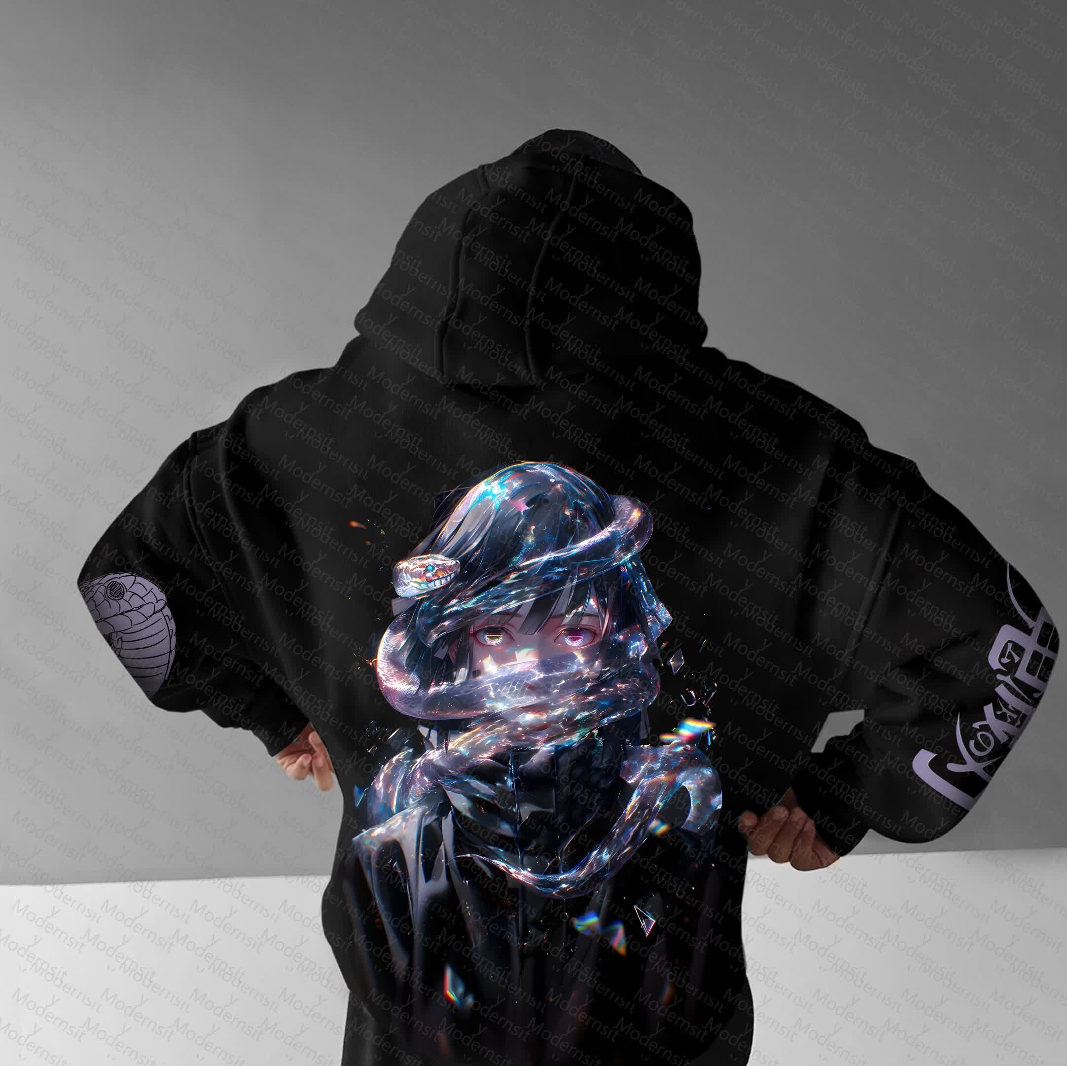 Unisex “Comicssoul” Anime Graphic Streetwear Vintage Hoodie