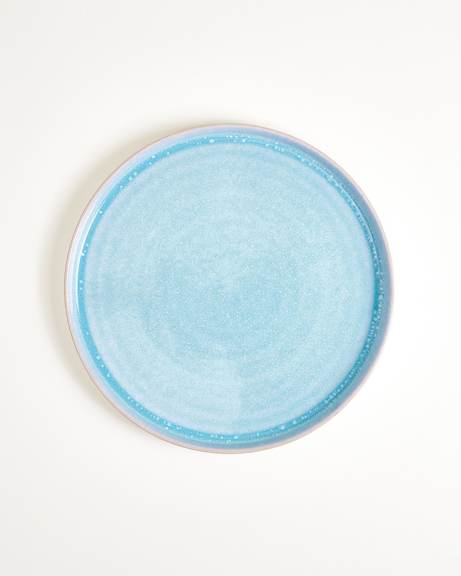Cordoama Teller groß modern aqua