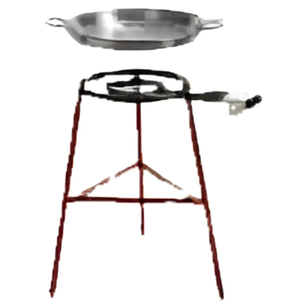 Garcima Tabarca Paella Pan Set with Burner, Outdoor Pan and Reinforced Legs - Image 6