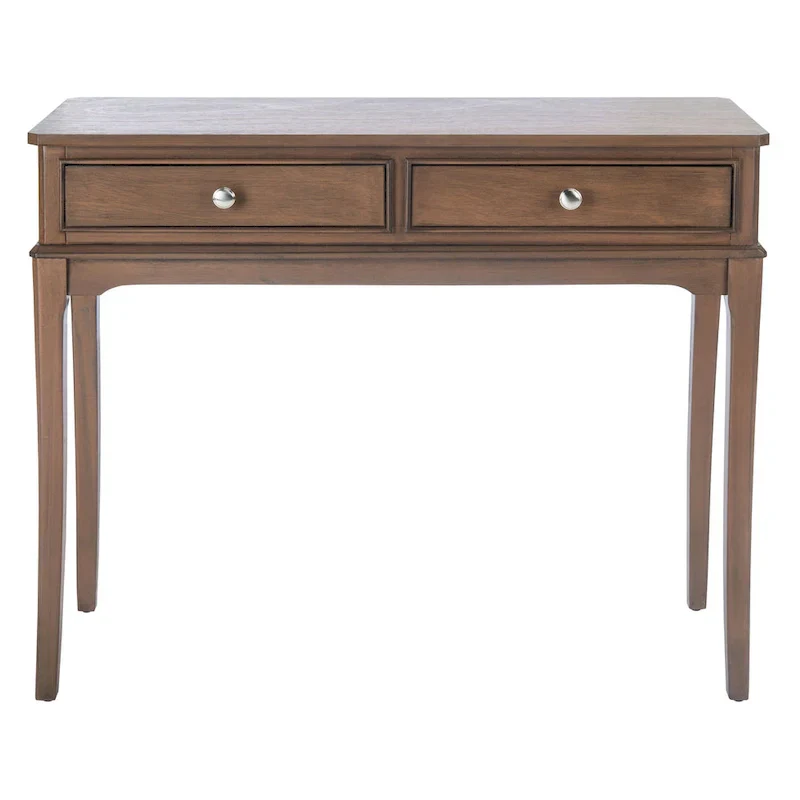 2-Drawer Console Table with Elegant French Country Design