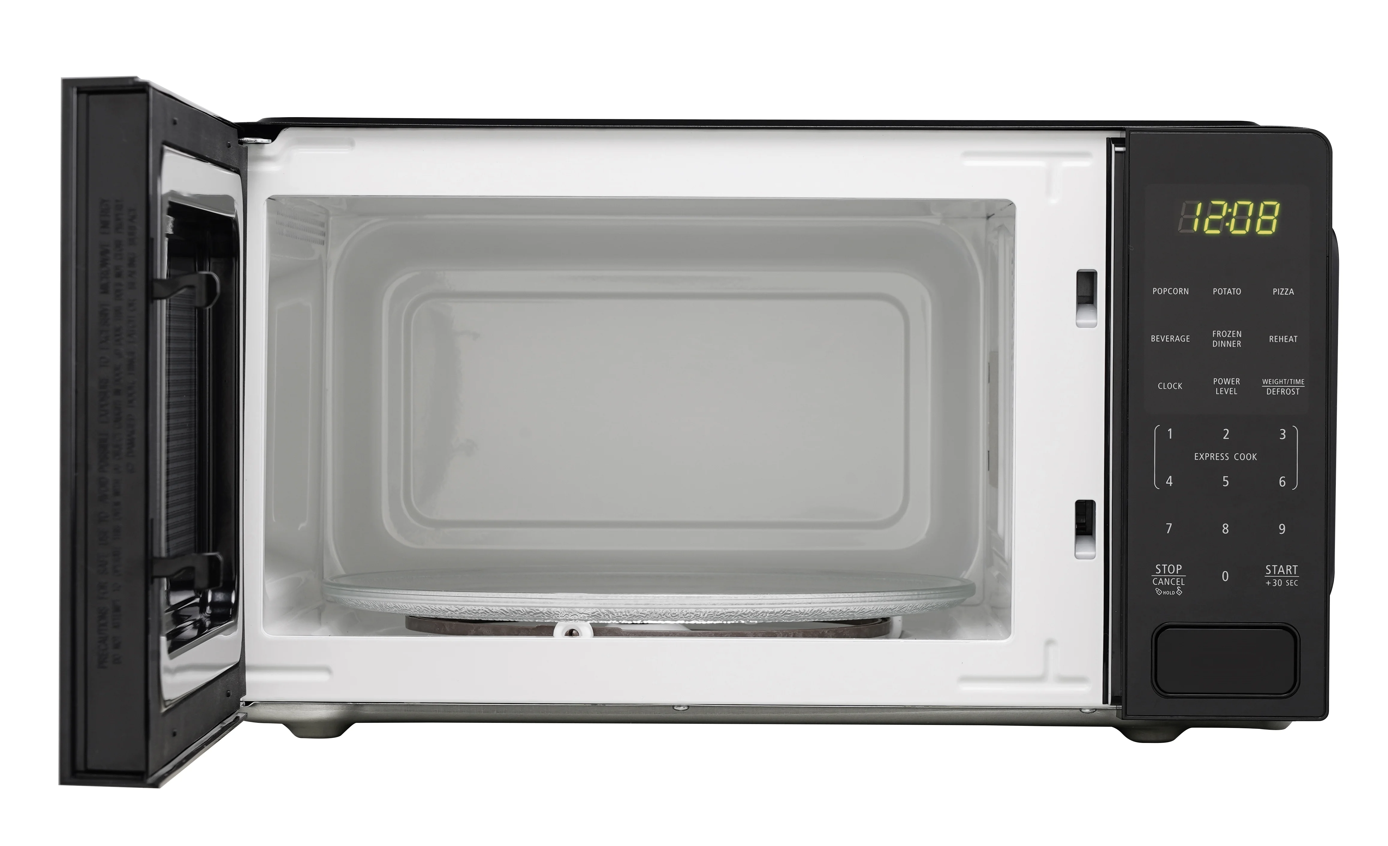 Mainstays 1.1 Cu ft Countertop Microwave Oven, 1000 Watts, Black - Image 5