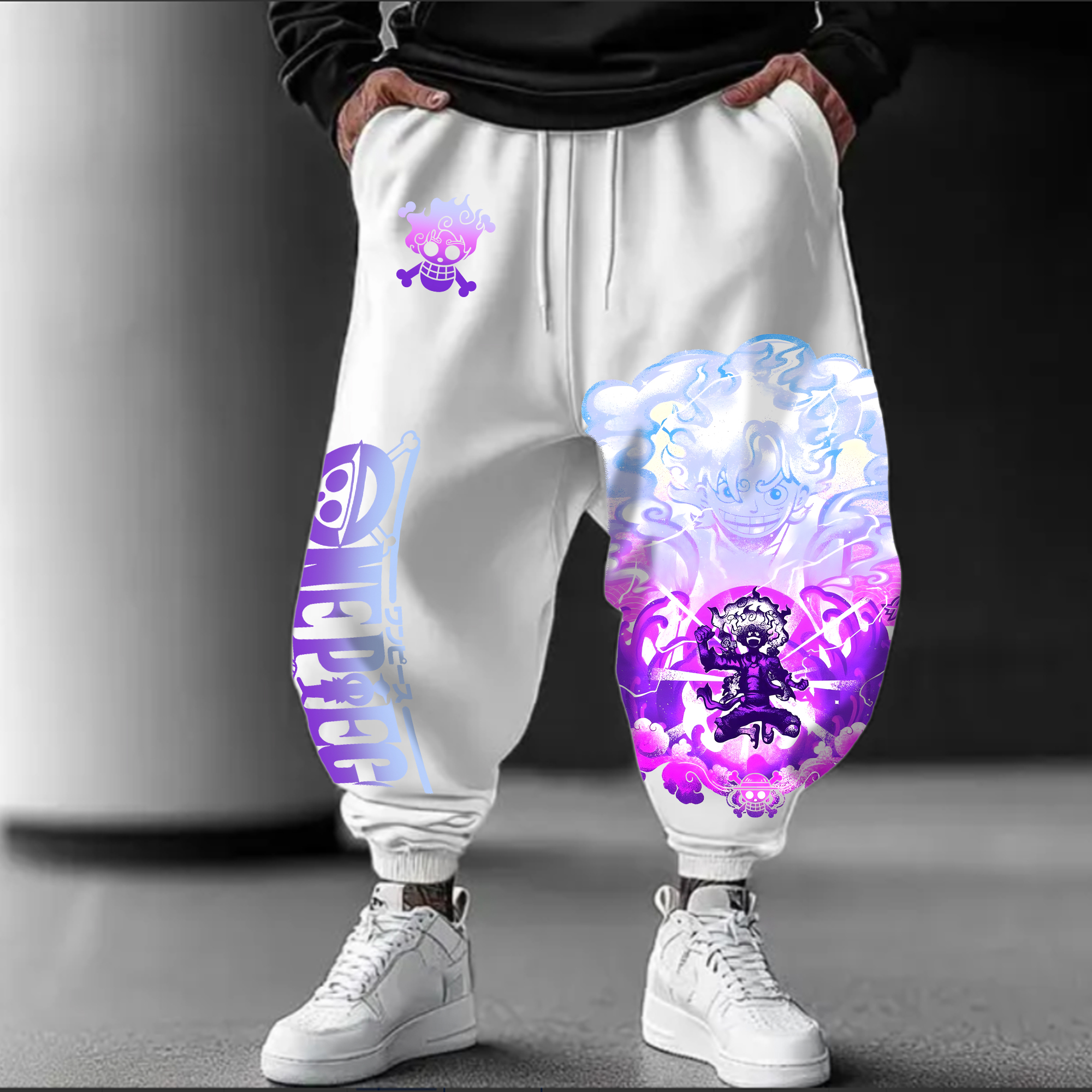 Unisex Anime Inspired Vintage Pants丨Comicssoul